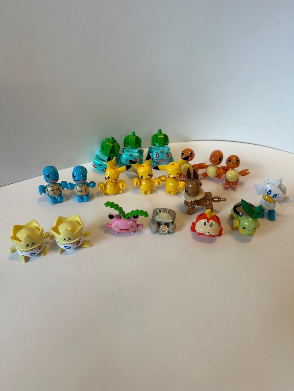 Yellow and Multicolor Kids Character Figure Set - Unbranded